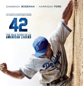 The movie poster for "42."