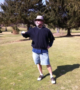 Yes, I did wear shorts. The temperatures hit the 60s. (Photo by KP)