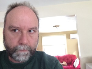 Full beard and bristle top  selfie in Syracuse, N.Y.