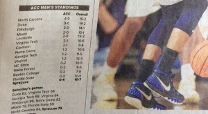 A bad start for Syracuse. (From The Post-Standard)